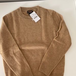 Crewcuts beige cashmere boys sweater, size 6/7